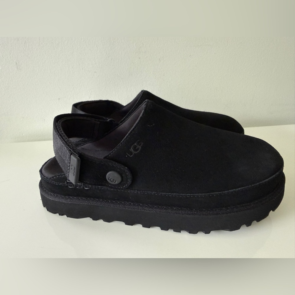UGG Goldenstar Clog Women's Black Size 8.5